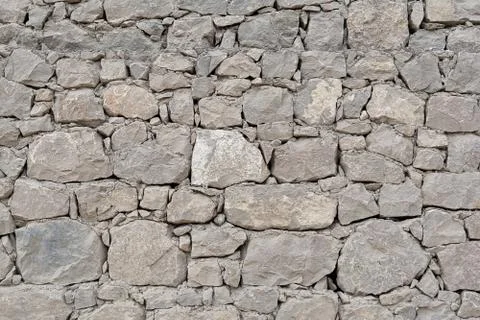 Wall texture with stonework of gray color. Concept background, texture, archi Stock Photos