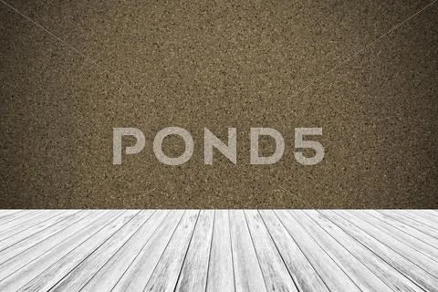 Wall texture surface vintage style with Wood terrace Stock Photos