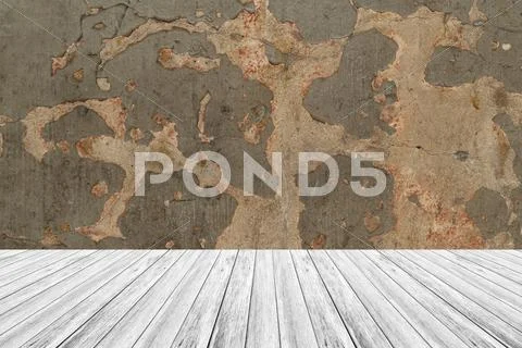 Wall texture surface with Wood terrace Stock Photos