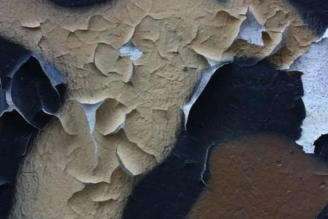 Wall texture zoom view cracking Stock Photos