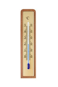 Wall thermometer. Stock Photos