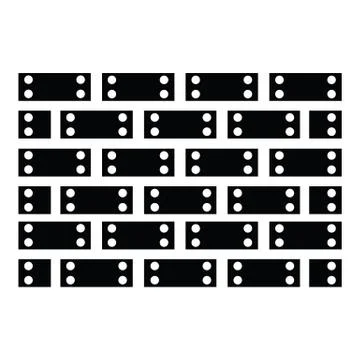 Wall vector icon Stock Illustration