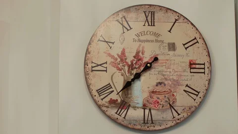 Wall Watch On The Background. 4K Stock Footage 127305818