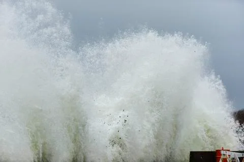 Wall of water Stock Photos