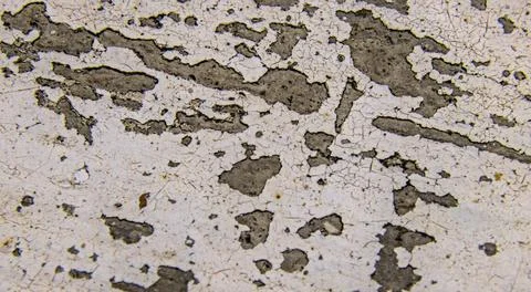 A wall where the paint is peeling Stock Photos
