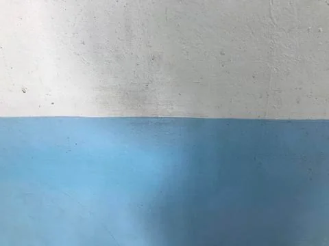 Wall white and blue pattern background texture architecture abstract cement b Stock Photos