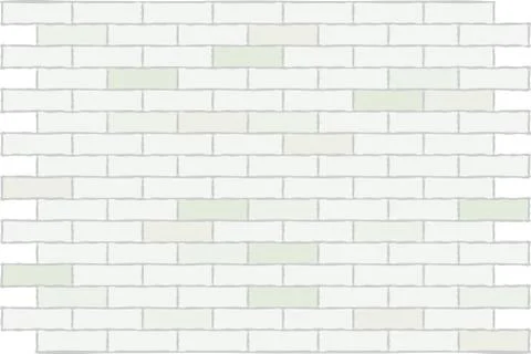 Wall from a white brick. A background. Stock Illustration