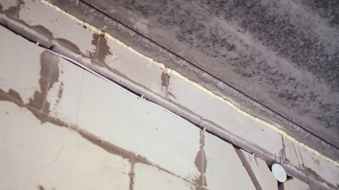 A wall with the white bricks Video stock 74207960