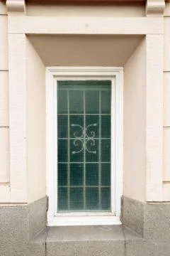 Wall with window Stock Photos