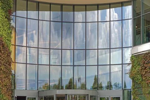 Wall windows exterior Stock Photos