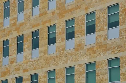 Wall of Windows Stock Photos