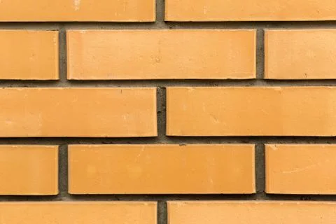Wall of Yellow Bricks Stock Photos