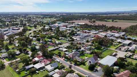 Walla Walla Township - Aerial Stock Footage 333026233