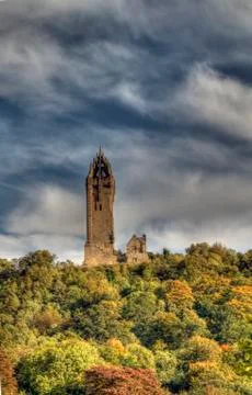 Wallace monument 스톡 사진