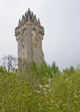 Wallace monument Stock Photos