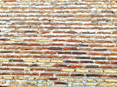 Wallbrick background image Stockfoto's