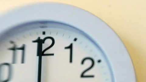 WallClock001 Vídeos de archivo 861987