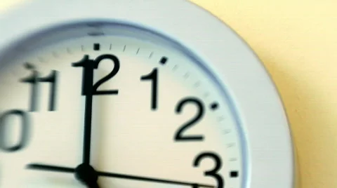 WallClock003 Vídeos de archivo 861983