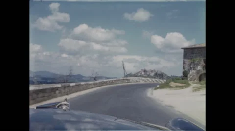 Walled Road in Italy Video stock 47971746