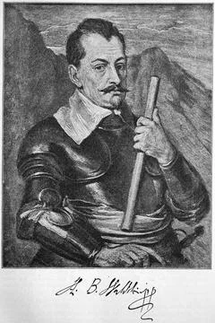 Wallenstein actually Albrecht Wenzel Eusebius von Waldstein 24 September 1583 Stock Illustration