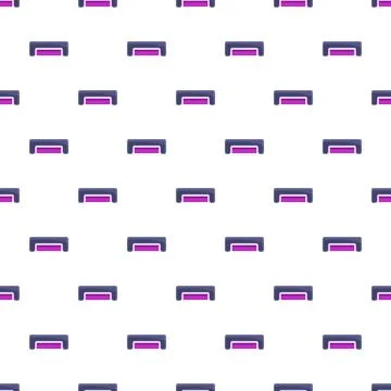 Wallet access icon seamless pattern background Illustrazione stock