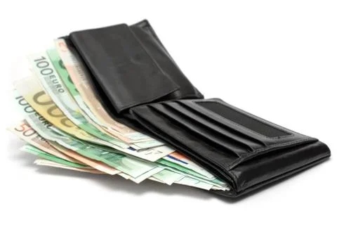 Wallet with Banknotes Фото