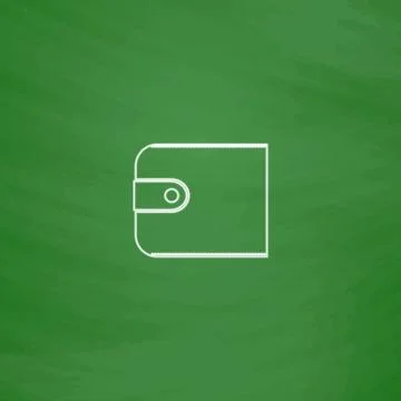 Wallet computer symbol Stock-Illustration