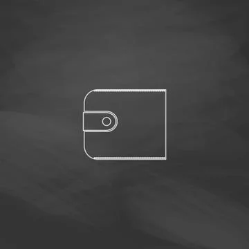 Wallet computer symbol Stock-Illustration