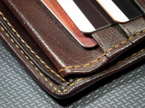 Wallet corner Stock Photos