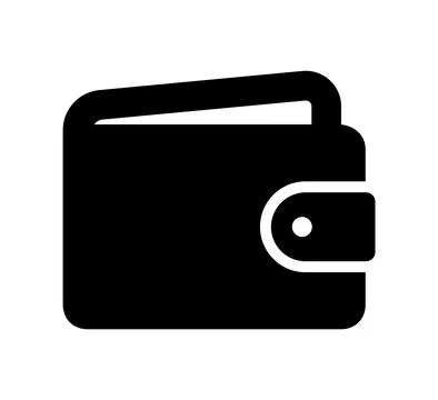 Wallet Flat Icon Isolated Vector Illustration Stock Illustration