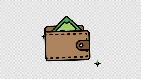 Wallet Stock Footage 287132123