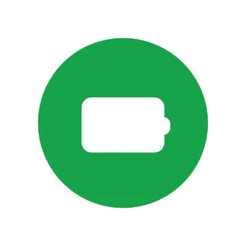 Wallet Icon Color Circle Button Business Finance Symbol Vector Stock Illustration