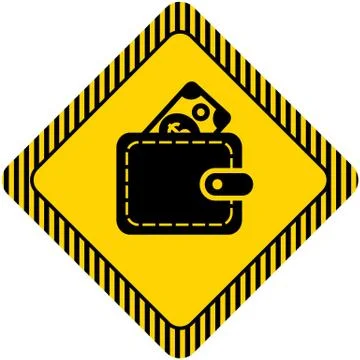 Wallet icon Stock Illustration