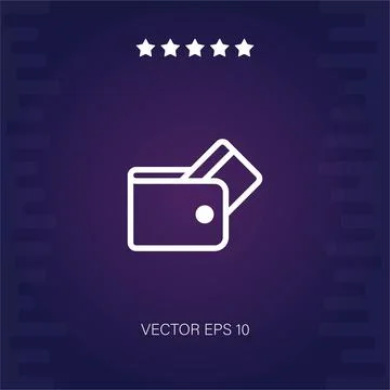 Wallet  icon Stock Illustration