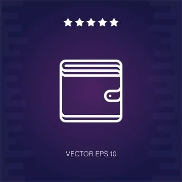 Wallet  icon Stock Illustration