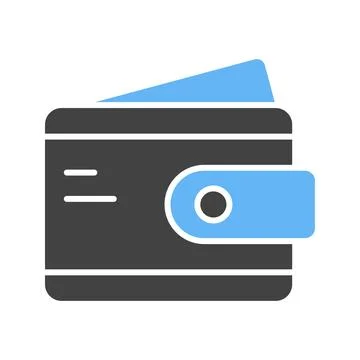 Wallet Icon Image. Stock Illustration