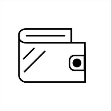 Wallet Icon Vector Design Template Vector illustration Stock-Illustration