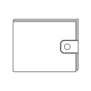 Wallet icon vector Stock Illustration