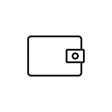 Wallet icon vector. wallet vector icon Stock Illustration