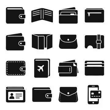 Wallet Stock-Illustration