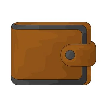 Wallet illustration Stock Illustration