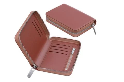 Wallet leather purse Stock Illustration