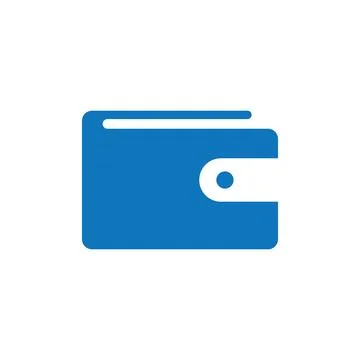 Wallet logo vector Illustration