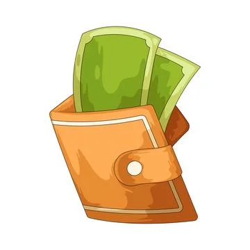 Wallet payment illustration Stock Illustration