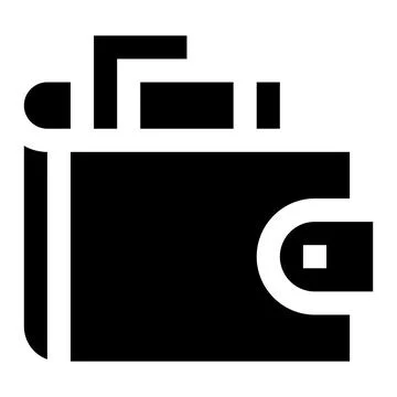 Wallet Vector Icon Design Illustration Stock Illustration