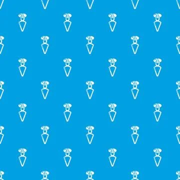 Wallet zip pattern vector seamless blue Stockillustratie