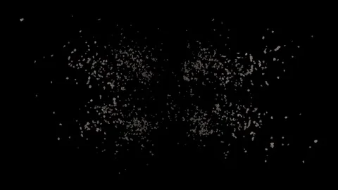 Wallfracture tiny pieces2 Stock Footage 342144266