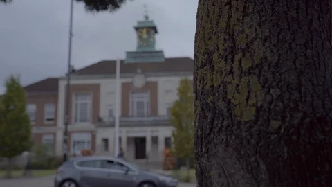 Wallington Town Hall Stock Footage 116556480