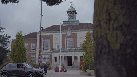 Wallington Town Hall Video stock 116556584