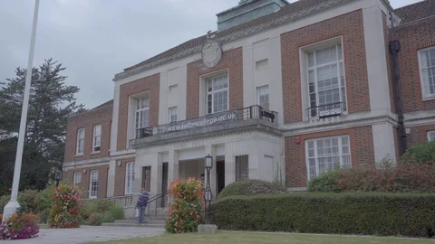 Wallington Town Hall Stock Footage 116557121